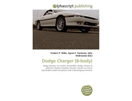 Livro Dodge Charger de Miller, Frederic P et al. (Maori)