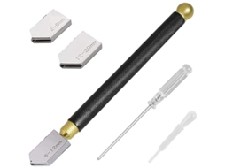 Cortador de Vidro Profissional Estilo Lápis para Cortar Vidro Tijolo Espelho 20mm de Espessura
