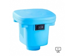 Bomba De Ar Elétrica Funcional E Eficiente Para Sacos Aspirador Pó, Ideal Roupas Viagens. Cor Rosa.