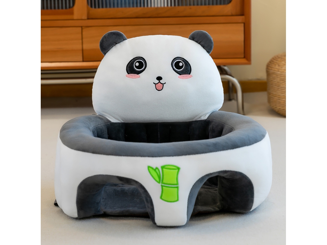 Cadeira De Apoio Para Bebé Eifson Com Cinta De Segurança E Base Antiderrapante - Panda