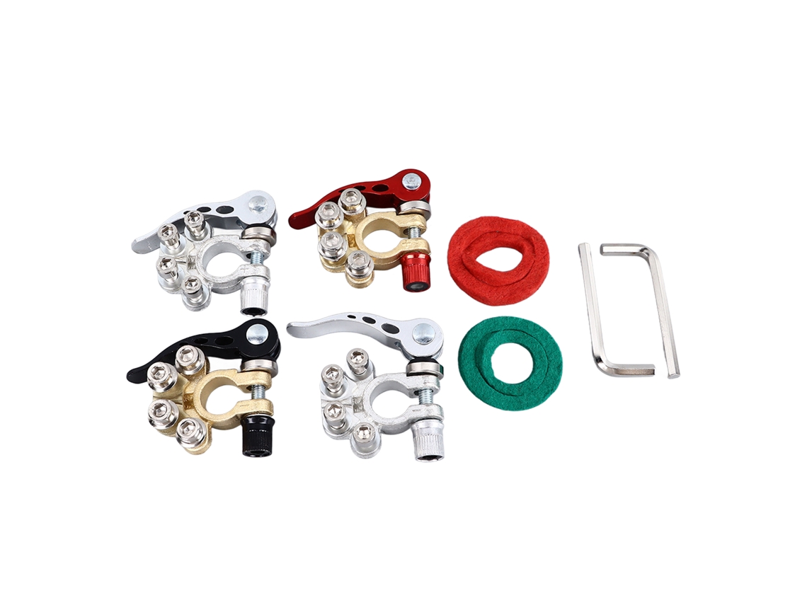 Kit De Terminais Para Bateria De Automóvel Laxiscreed Com Conexão Rápida E Fácil