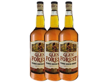 Whisky GLEN FOREST SCOTCH Blended Glen Forest Scotch (1 L - 3 unidades)