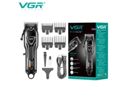Máquina De Cortar Cabelo Elétrica Recarregável Com Visor Digital Para Barbear.