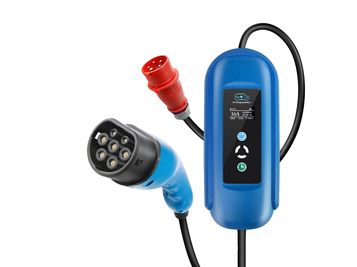 Carregador De Ve, Conector Tipo 2, Comprimento Do Cabo De 5m, Tipo2 11kw 5m