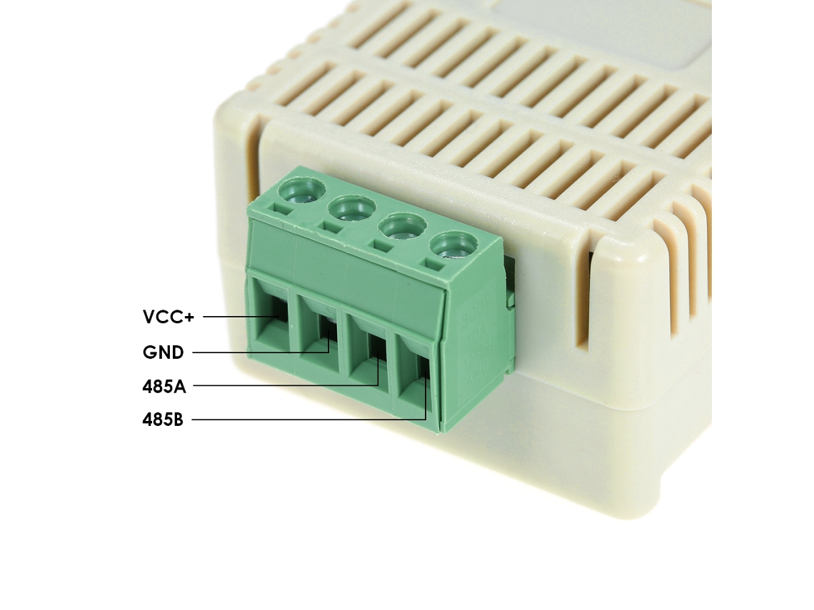 Transmissor De Temperatura E Umidade Rs485 Modbus-tru Sensor Xy-md02