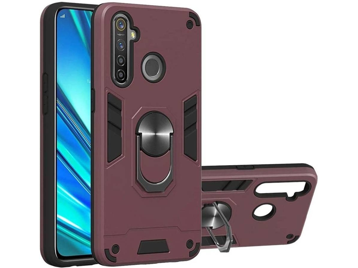 Capa Oppo me 5 Pro HONGWE. Robusta Bordô