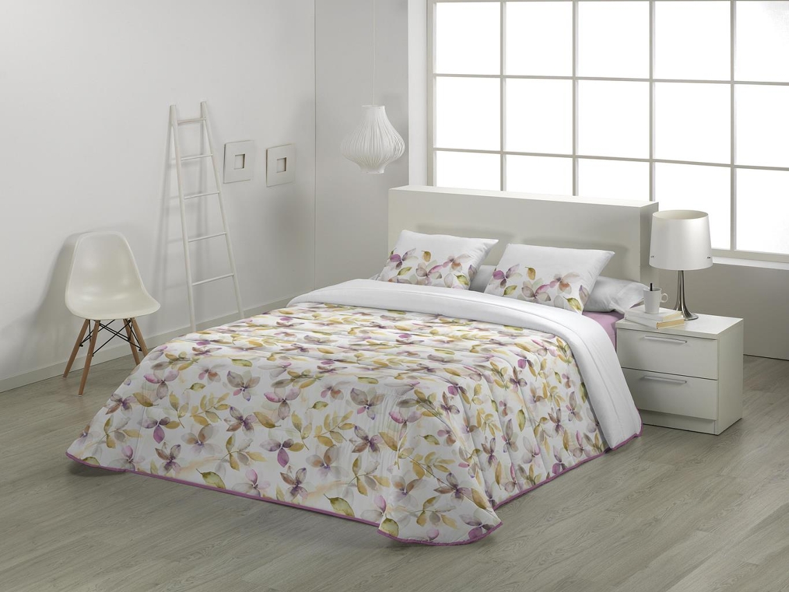 Colcha JVR Bora (Poliéster - Roxo - 250 cm)