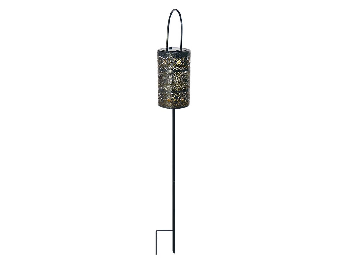 Lanternas Solares 2 Pack Metal Plugue Terrestre À Prova ZYBLSSBB