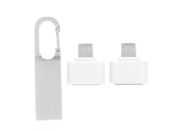 Pen Drive LAXISCREED Usb2.0 1gb com Fivela e Otg