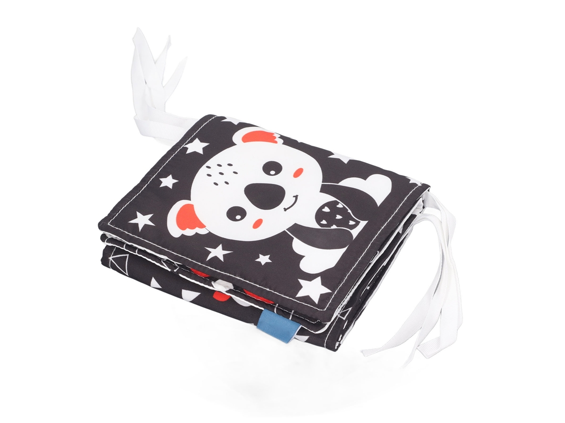 Primerox livro de Tecido Bebê Contraste Preto Branco Resistente À Rasgadura Brinquedo de Educação Precoce Tipo 2
