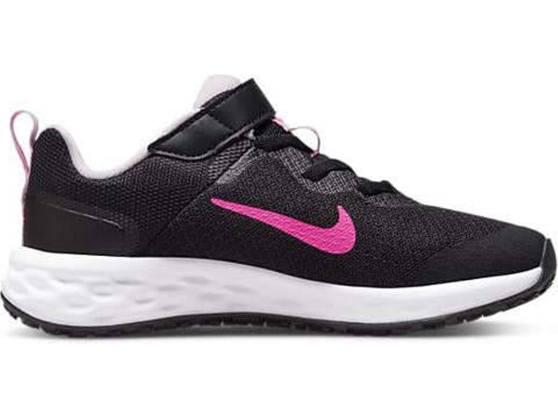 Sapatilhas NIKE Revolution 6 Unissexo 33 Preto Worten.pt