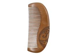 1pcs Pente De Cabelo De Madeira De Pêssego Allinless