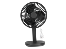 Laxiscreed Ventilador De Mesa Mini Usb Com Três Velocidades Para Escritorio