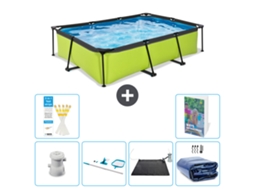 Exit-toys Piscina Exit Retangular - 300x200x65 Cm - 7-peças S235