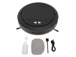 Robô de Limpeza com Reservatório de 100ml, Controle por App e Vapor, Preto LAXISCREED