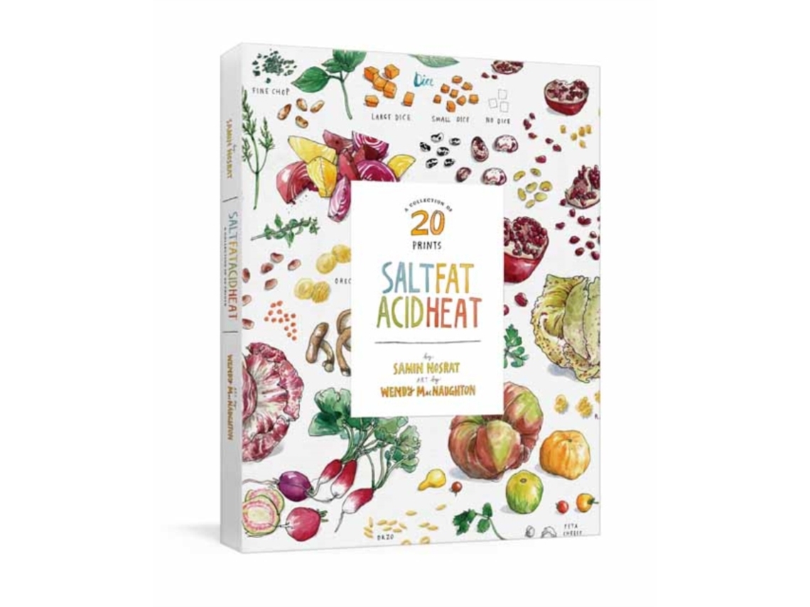 Livro Salt, Fat, Acid, Heat de Samin Nosrat (Inglês)