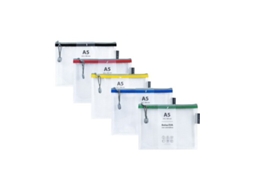 Livro C/20 Bolsas Zipper Bag Cremallera A5 Colores Surtidos De Desconocido (espanhol)
