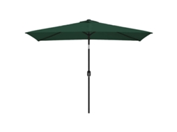 Parasol, Parasols Vidaxl Verde Tecido (n/a)
