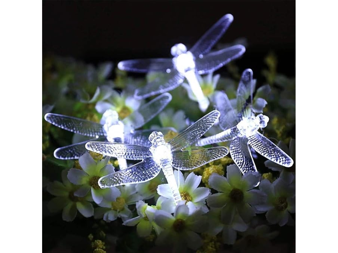 Cordão de luzes solares com 30 Leds IP65 AQUAFORGE
