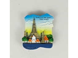 (bangkok, Tailândia) Ímãs De Geladeira Tailandeses, Lembrancinhas Turísticas Exclusivas, Adesivos Magnéticos 3d