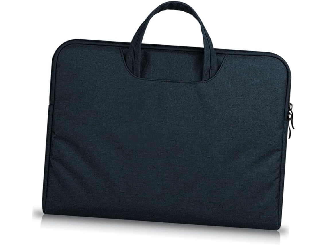 Pasta Para Laptop Compatível Com Macbook, Armazenamento Para Uso Profissional, Azul Marinho, Protetora E Com Absorção De Impacto. Gokoco