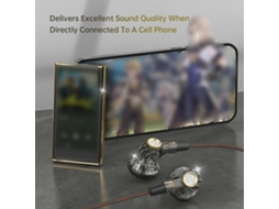 Fones De Ouvido Qkz Hifi Com Microfone E Controle