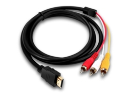 Adaptador Hdmi para 3rca com Cabo com AQUAFORGE