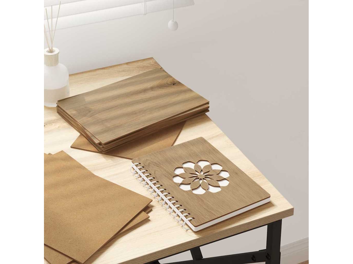 Vidaxl Painéis De Decoração 50 Unid. Carvalho Arttisan