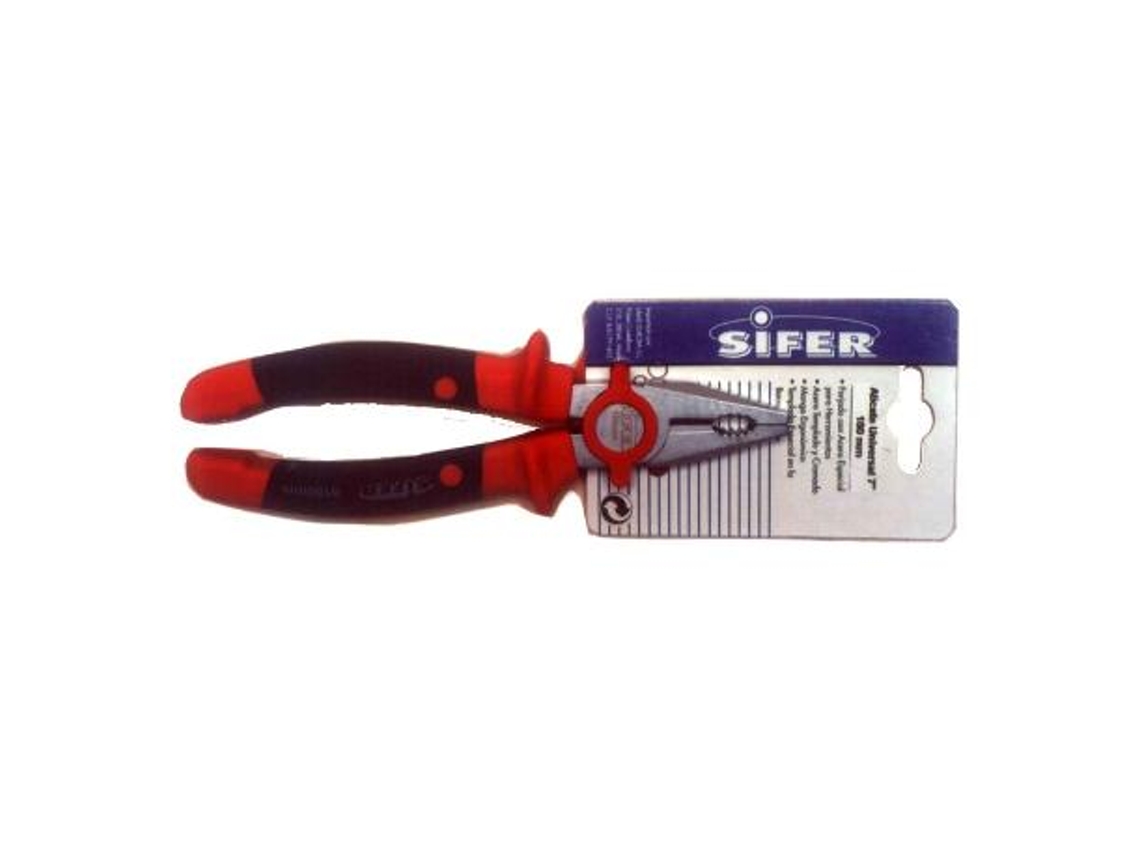 Sifer alicate universal 7 satinado   e0111 profesional