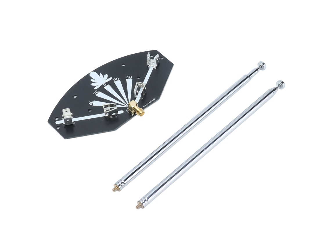 Laxiscreed Antena Fm Para Colunas, Alta Ganância 75-360mhz, Controlo Remoto