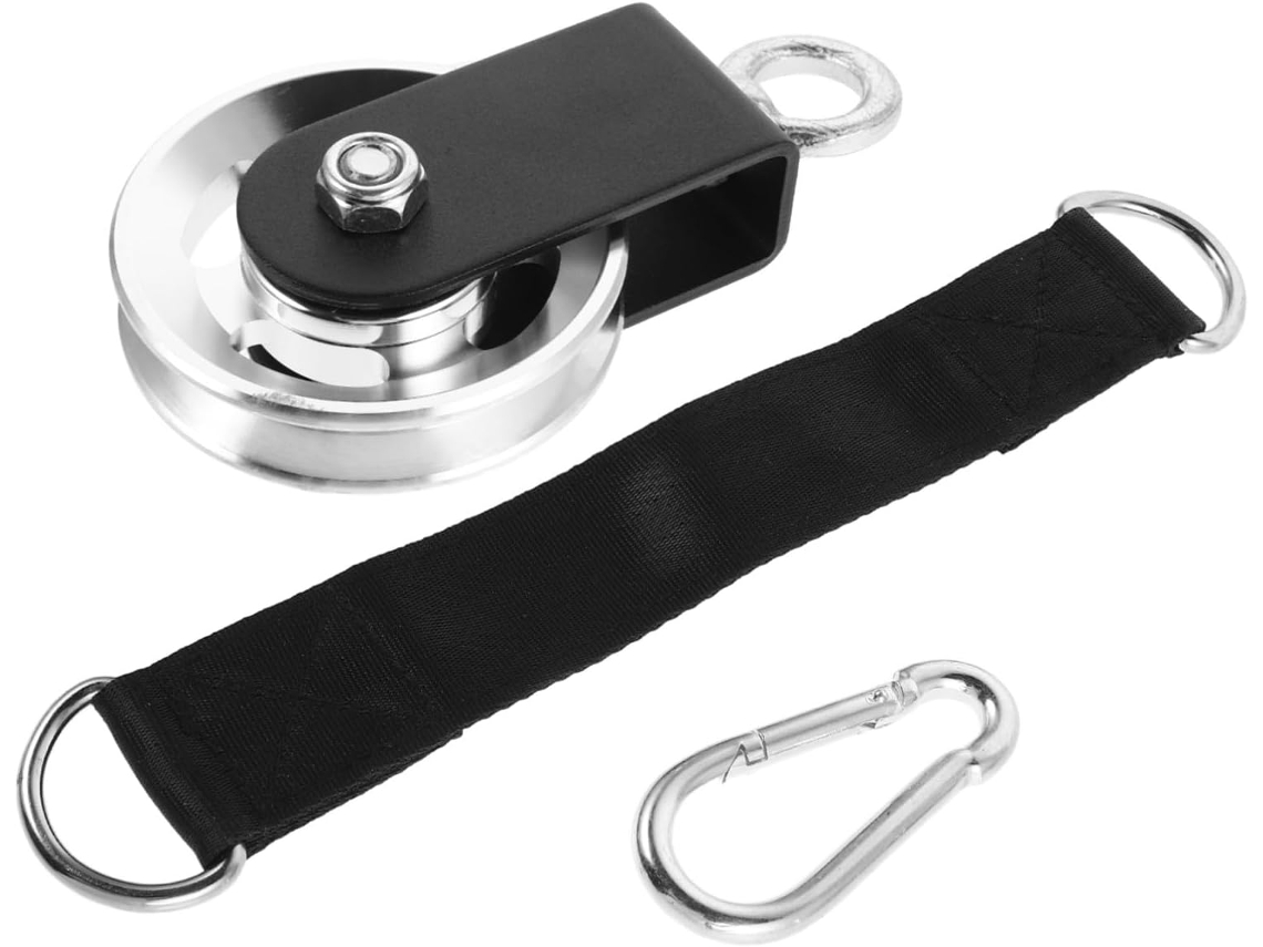 Conjunto De Polias Para Cabos Um Treino Completo Em Casa, Com