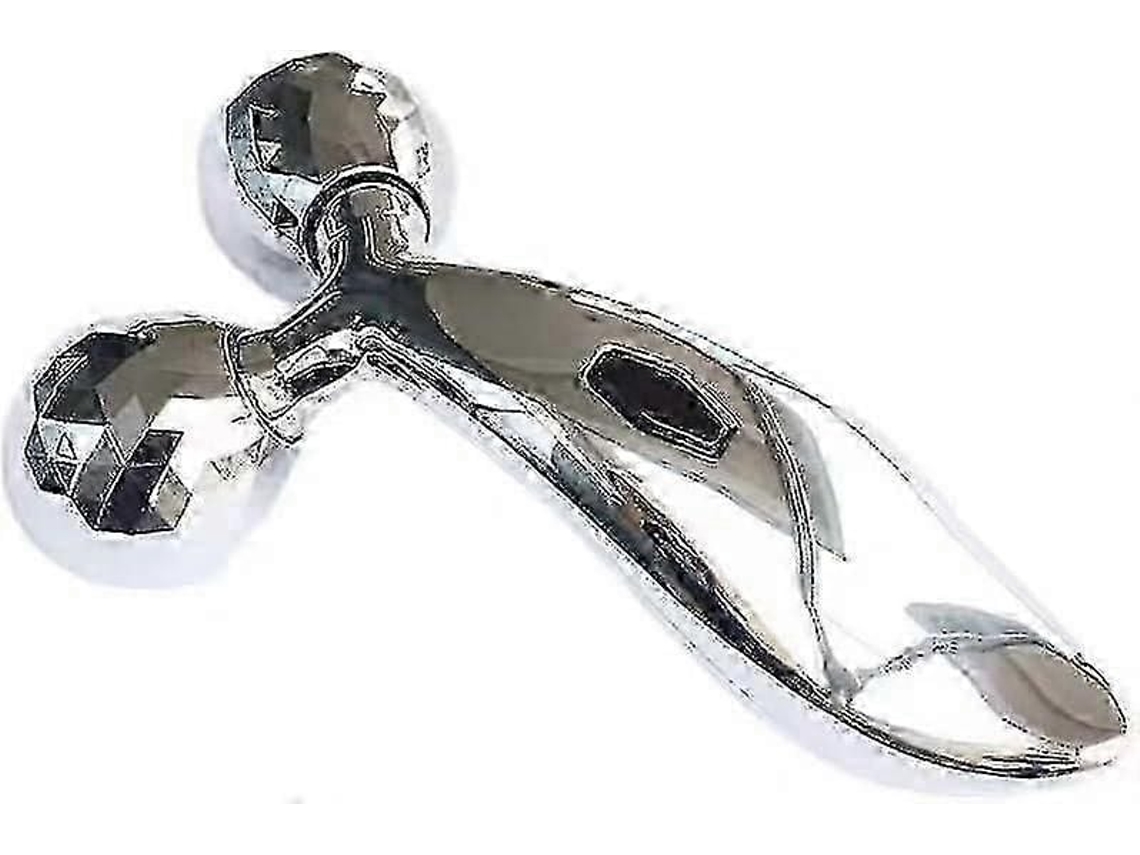Massageador Facial 3d com Rolos, de Beleza para o Corpo e Rosto Ferramenta Massagem D Metal Lifting GOKOCO