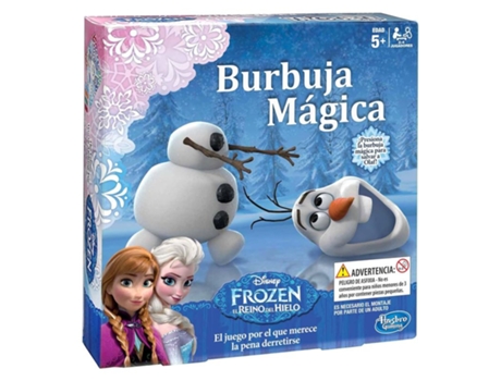 Juego De Mesa Frozen Burbuja Mágica B1646 Hasbrop19