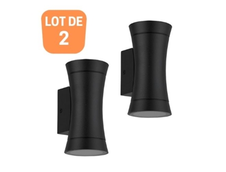 Lote de 2 Paredes Ao Ar Livre Mulier 2X35W Gu10 VITOLIGHTING