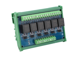Módulo Relé Isolador Óptico 6 Canais 5v Plc