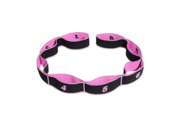 Cinta De Estiramiento Yoga Ballet, Loop De Flexibilidade, Banda De Treinamento De Dança, Fisioterapia (rosa Preto)