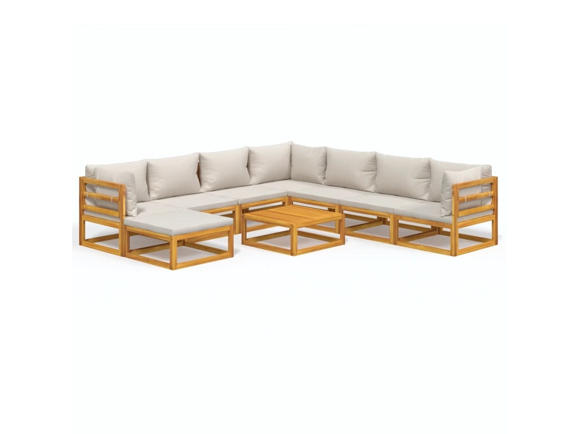 Garden Lounge Set, Garden Lounge Sets Vidaxl Marrom Madeira De Acácia (n/a)