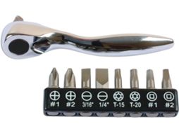Conjunto De 10 Chaves De Fenda Micro Bit 6049