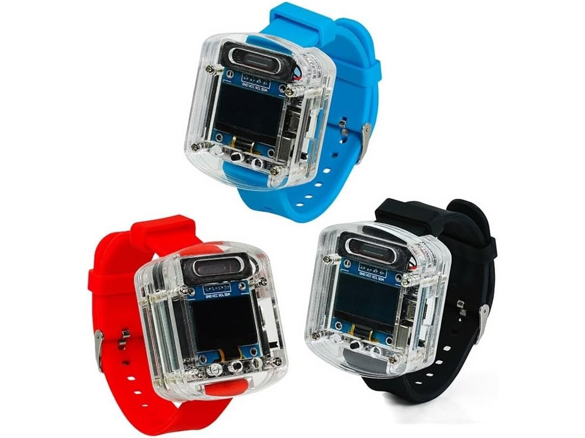 Kit Eletrônico De Voz Com Ia E Tela Oled (vermelho)