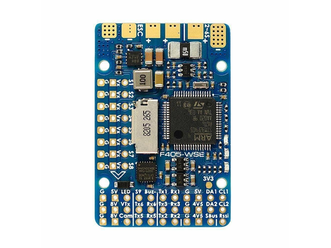 Controlador de Voo Mateksys F405 wse Stm32f405rgt6 para Aeromodelos de Asa Fixa. MDUG