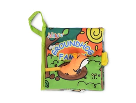 Livro Montessori Com Brinquedo Da Marmota 2012063 Jolly Baby Jolly Baby