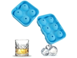 Moldes de Gelo Nova Line, bola de whiskey, grandes, slow melting, reutilizáveis | S/MARCA