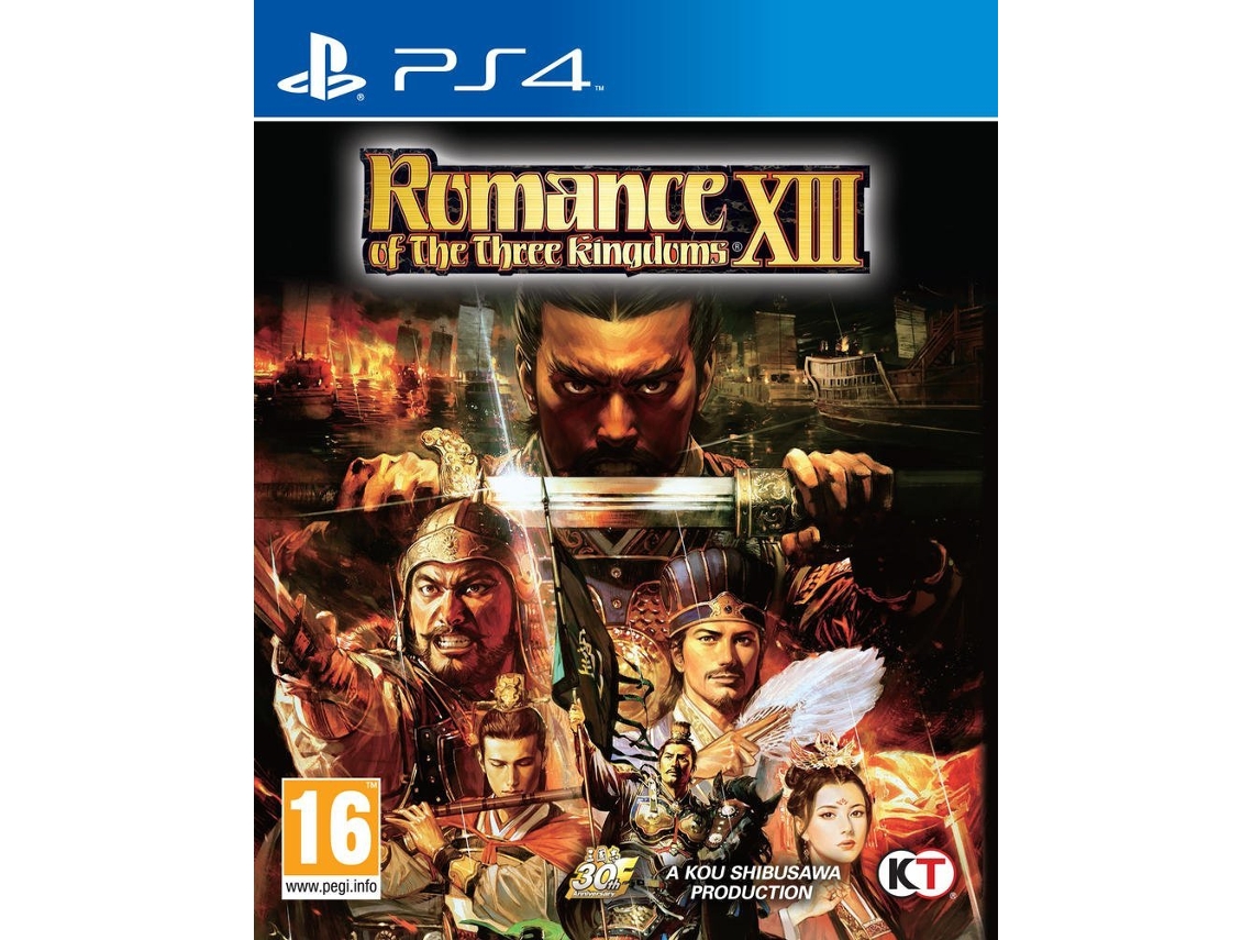 Jogo PS4 Romance of The Three Kingdoms XIII
