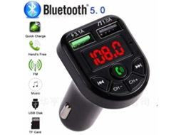 Transmissor Fm Bluetooth Veicular, Usb, Carga Rápida, Mp3