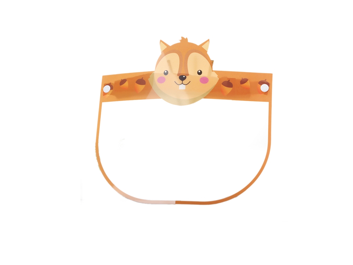 Protetor Facial Transparente Cute Pet para Crianças