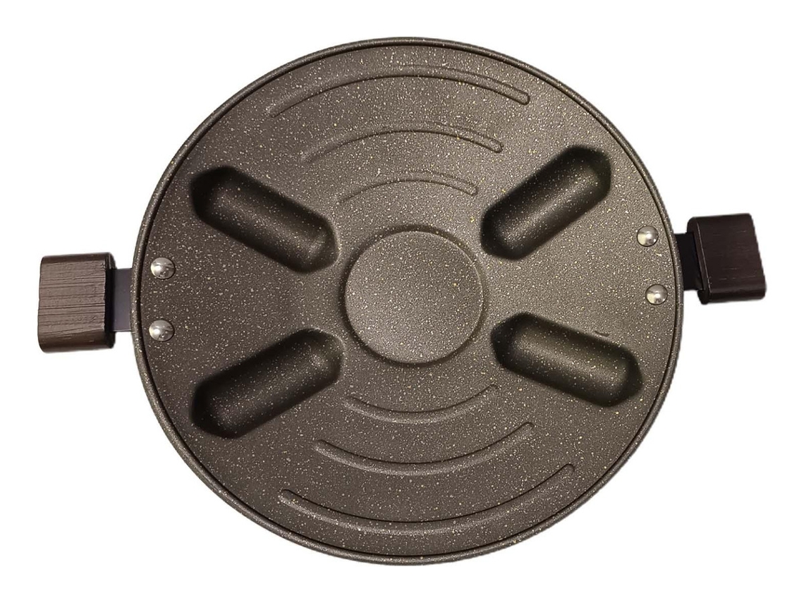 Panela De Grelha Coreana Compatível Com Grelhar 34 Cmslowmoose