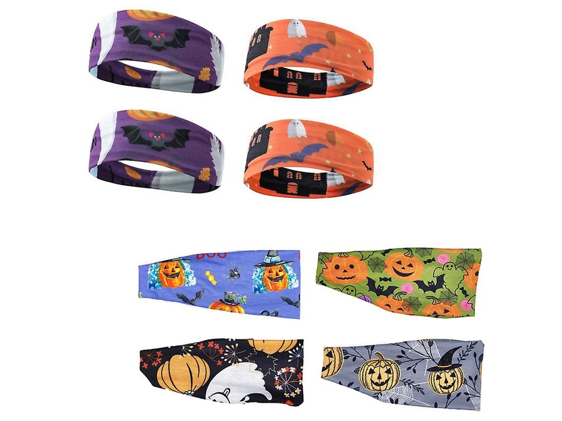 8 Peças de Faixa de Cabeça de Halloween para Decorações de Halloween ALLINLESS