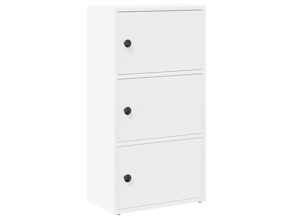 Estante 40x24x77 Cm Derivados de Madeira Branco MAISON EXCLUSIVE