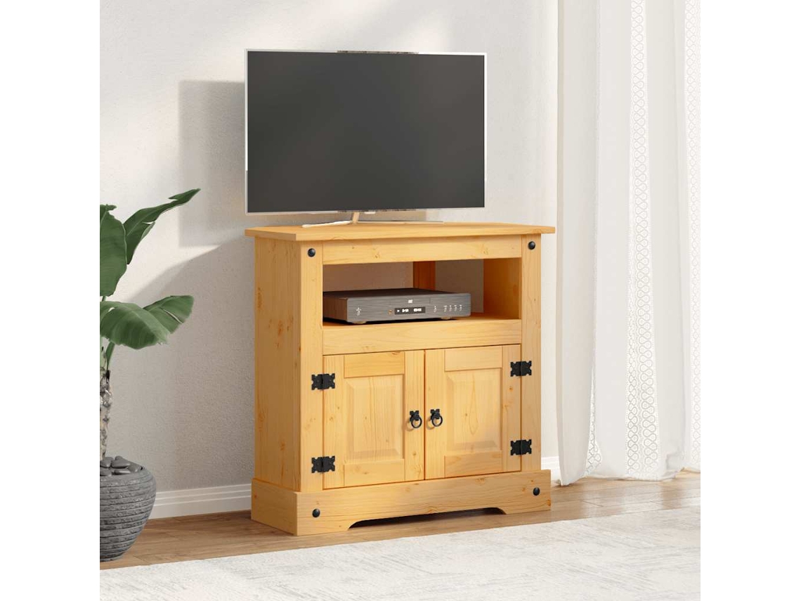 Vidaxl Mesa Consola Corona Range Em Pinho Mexicano 80x43x78 Cm
