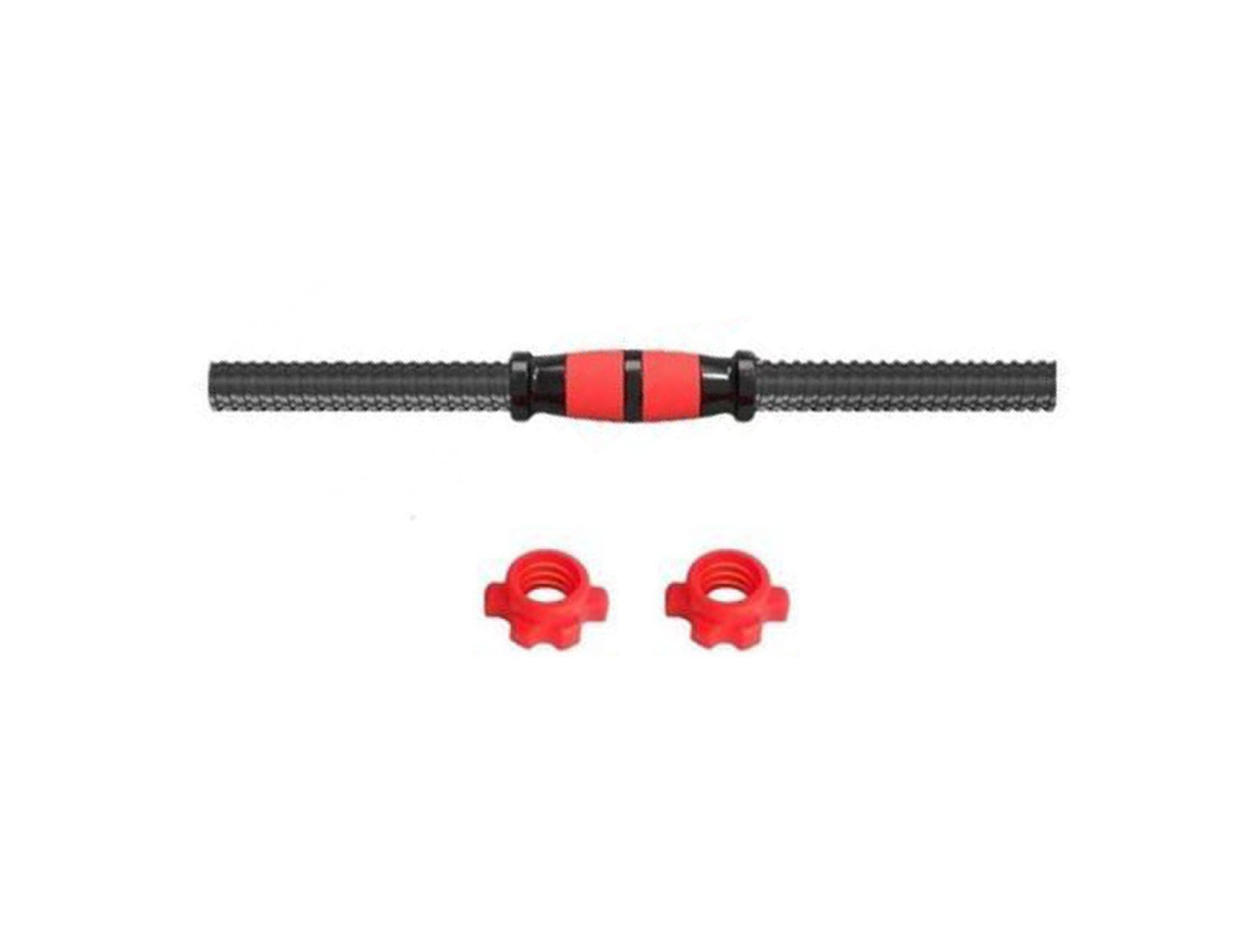 Viga Conectora De Halteres Laxiscreed De Aço De 35cm Para Exercícios Com Halteres